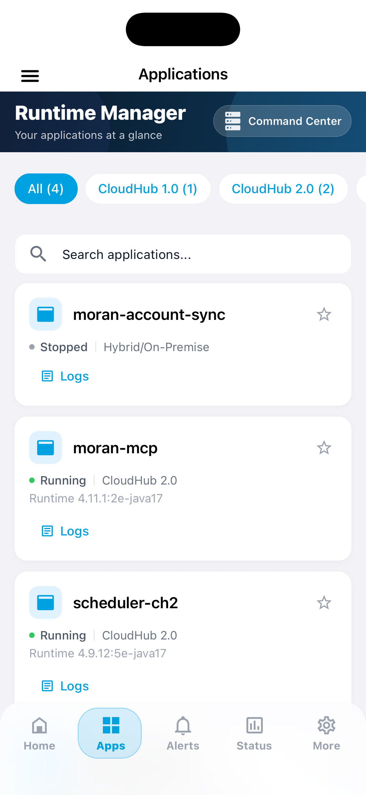 Status Insights screenshot